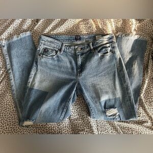GAP patchwork jeans